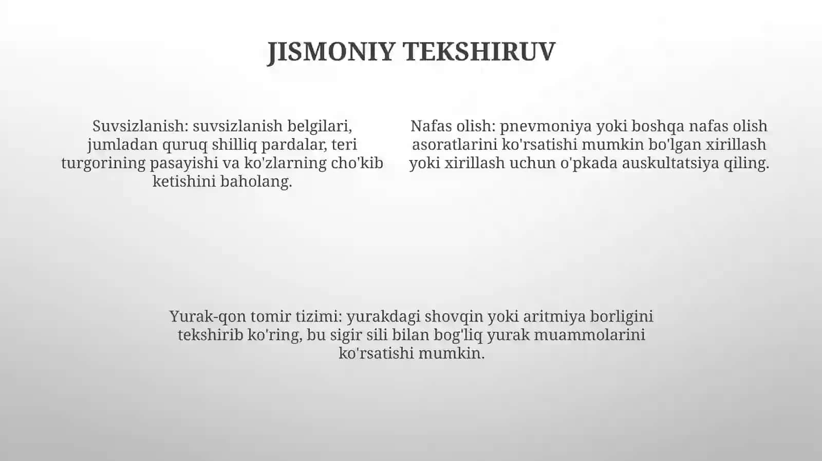 Bo'Gim Kasalligi Bilan KassalalanganBemorlarniTekshirish 3