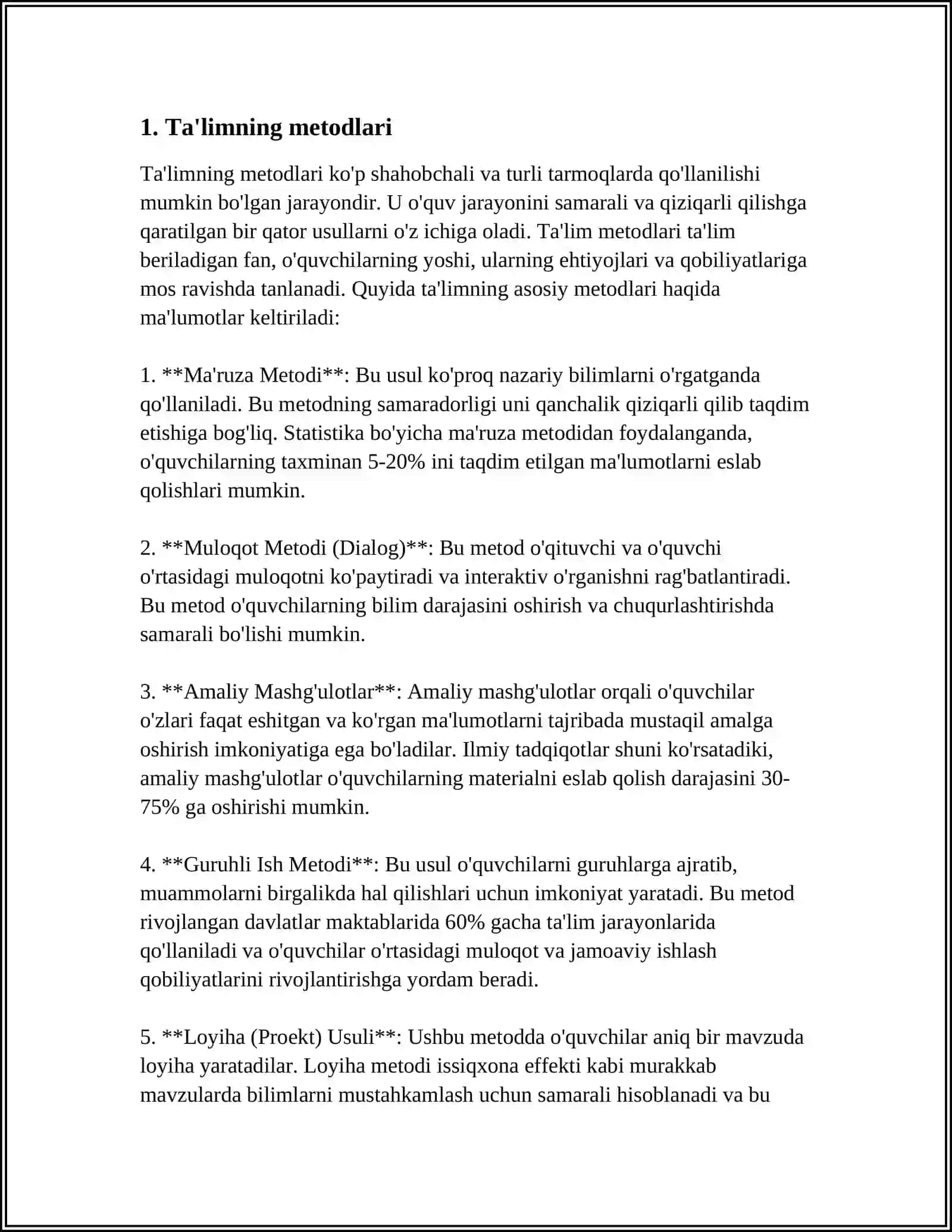 FAOLIYATNING O'ZLASHTIRISHI VA MALAKANI EGALLASH 3
