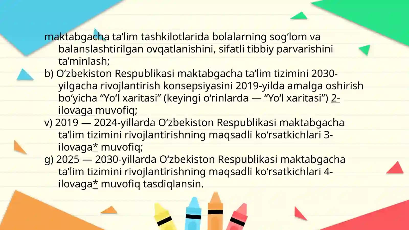 MAKTABGACHA TA’LIM TASHKILOTIDA TA’LIM – TARBIYA ISHLARI 3