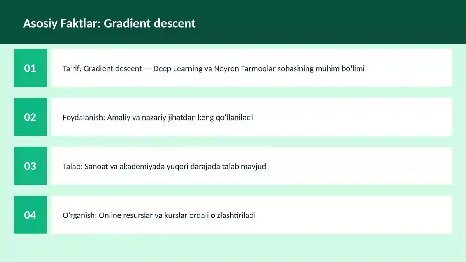 AI | DEEP LEARNING VA NEYRON TARMOQLAR 3