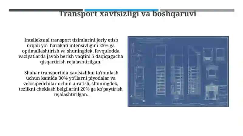 Shaharning rejaviy tuzulishi.Tashqi transport qismi 3