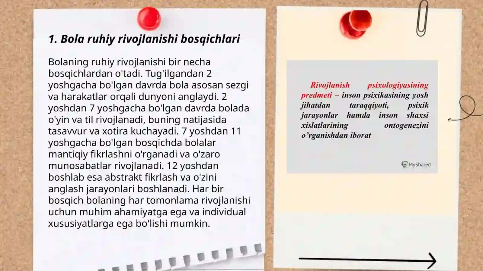 Bola psixologiyasi va bolalardagi psixologik muommolar 3