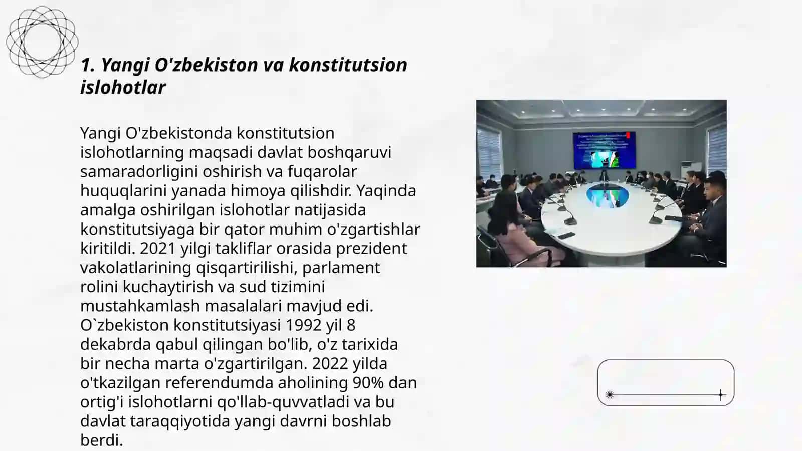 Yangi O'zbekistonda inson huquqlari va erkinliklari kafolatining yaratilishi 3