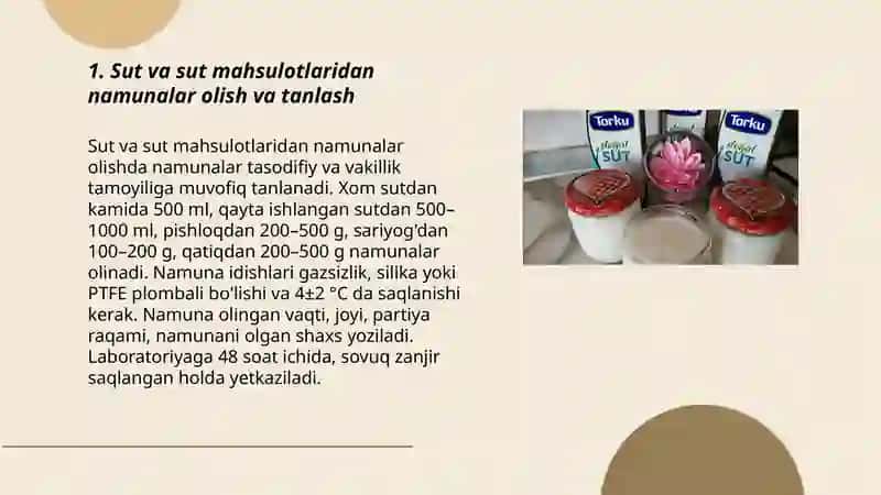 Sut va sut mahsulotlari-xlororganik birikmalar (pestitsitlar) qoldiqlarini aniqlash 3