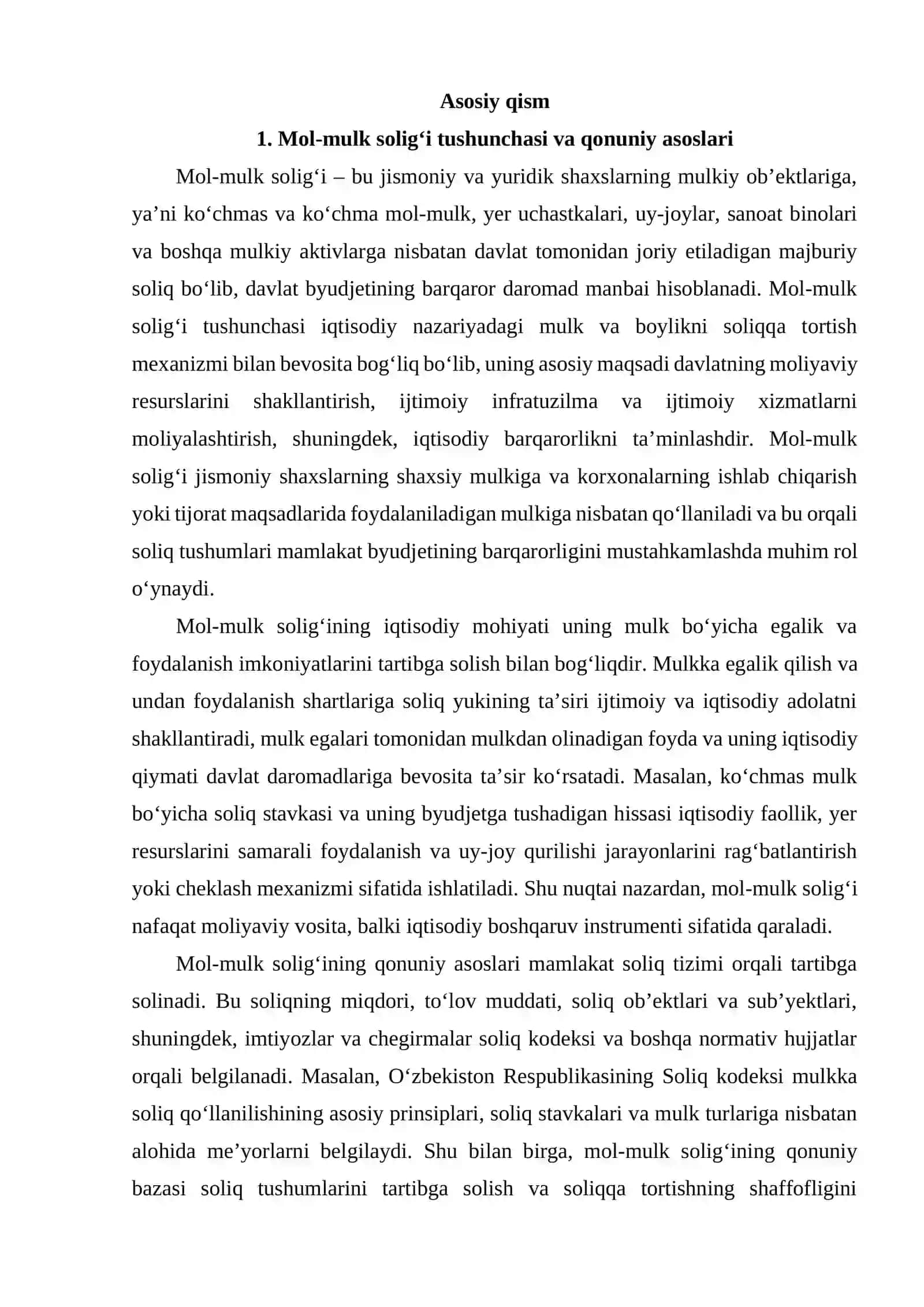 Jismoniy shaxslarning mol-mulkidan olinadigan soliqni hisoblash va budjetga o‘tkazish tartibi 3