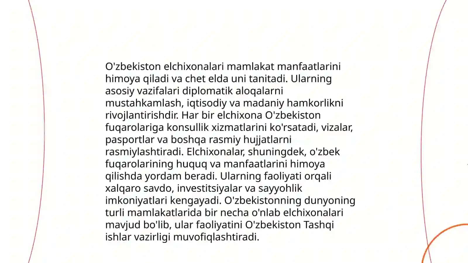 O'zbekistonning elchixonalari 3