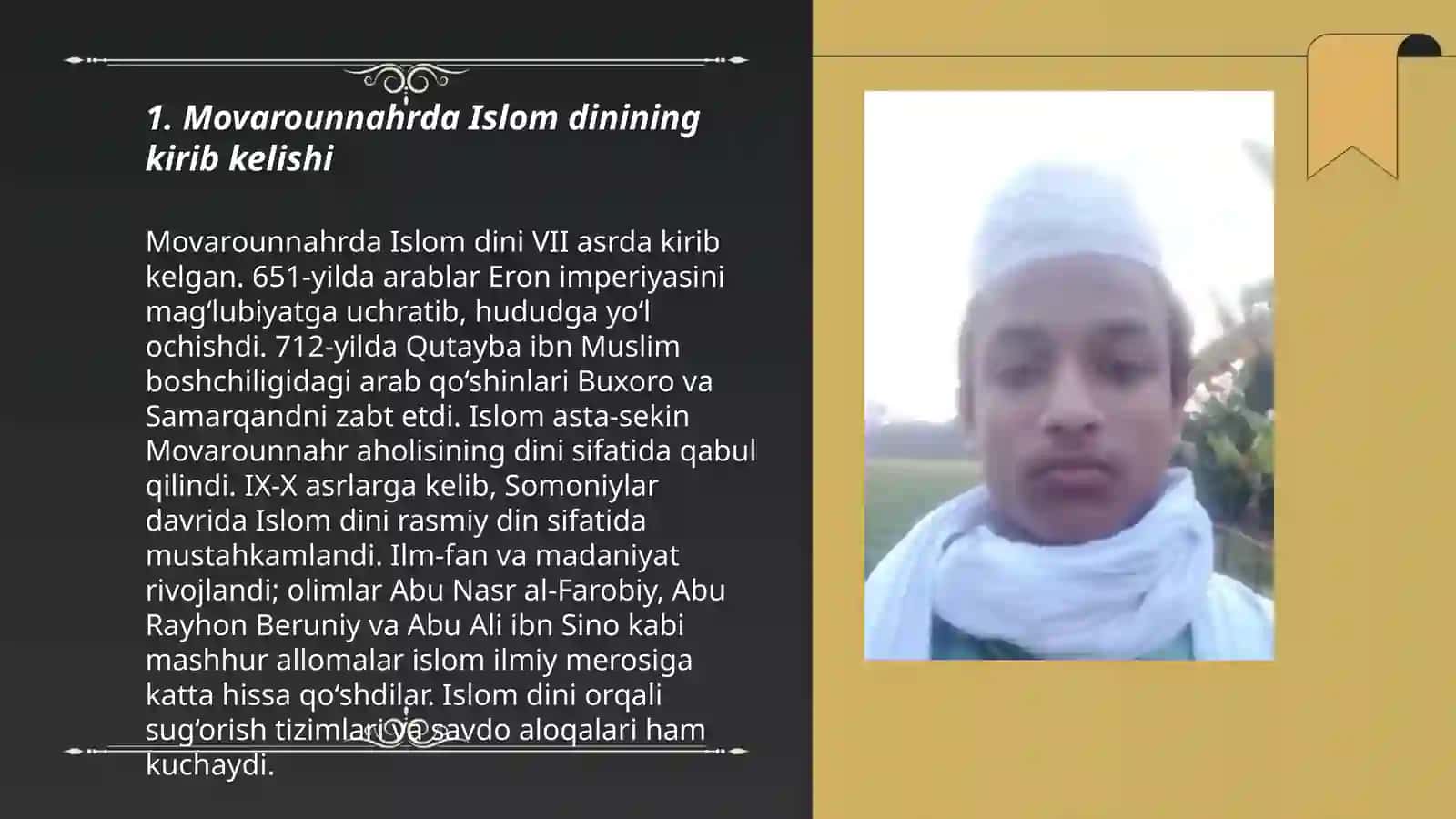 Movarounnahrda Islom Dinining Tarqalishi va Madrasa Talimi 3