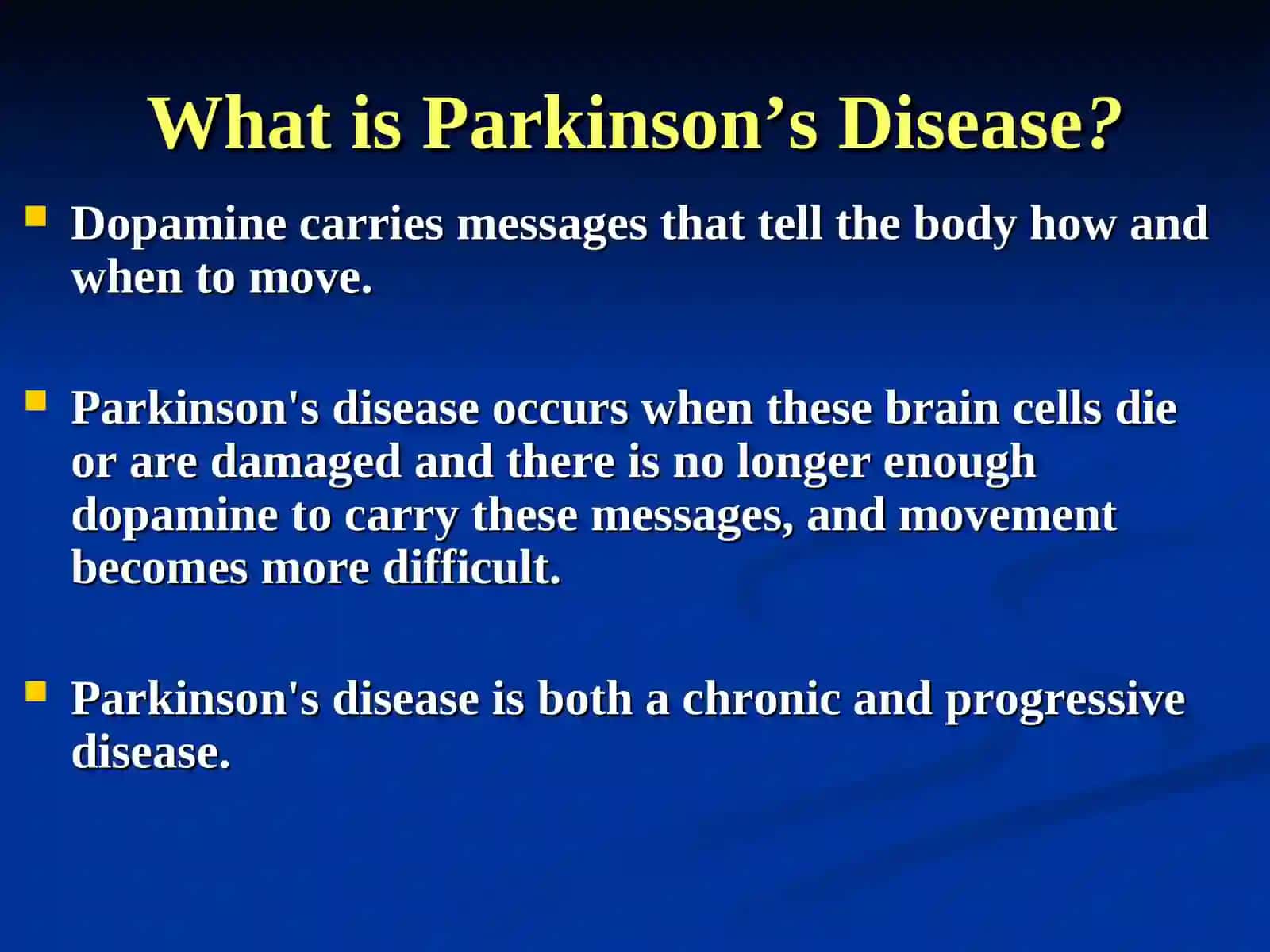 Parkinson’s Disease 3