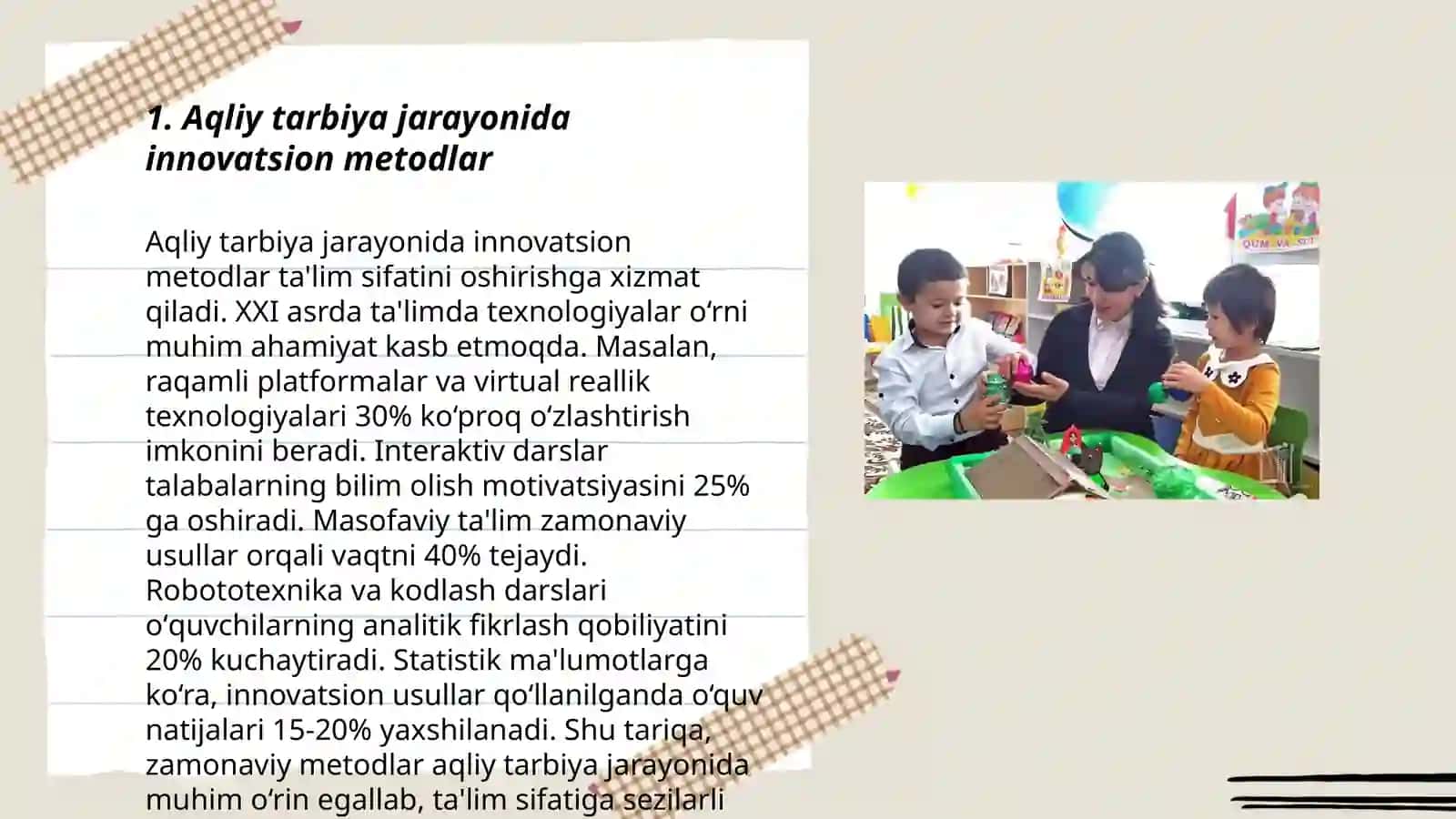 Tarbiya Mazmuni 3