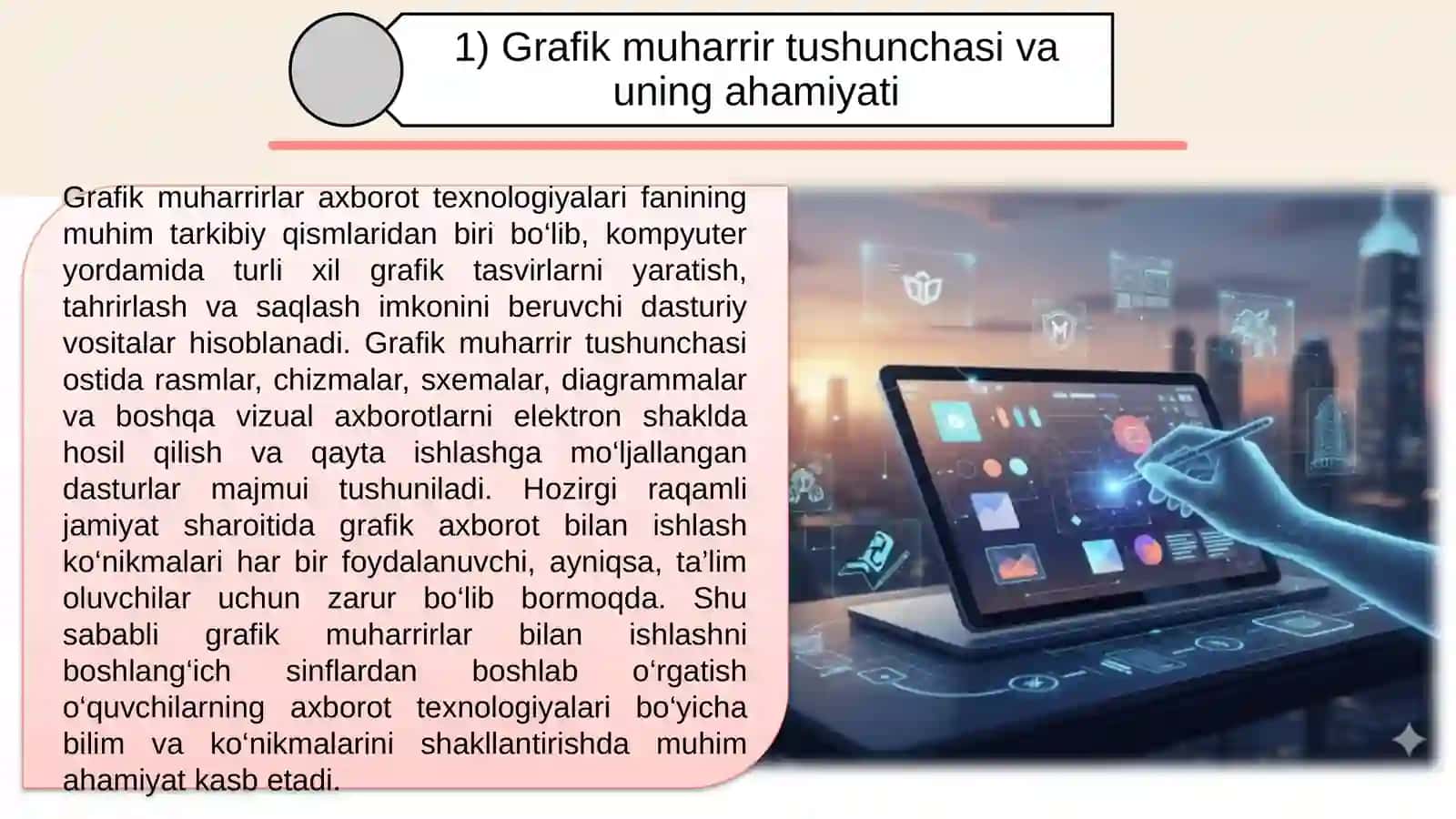 Grafik muharrirlar bilan qanday ishlash kerek 3