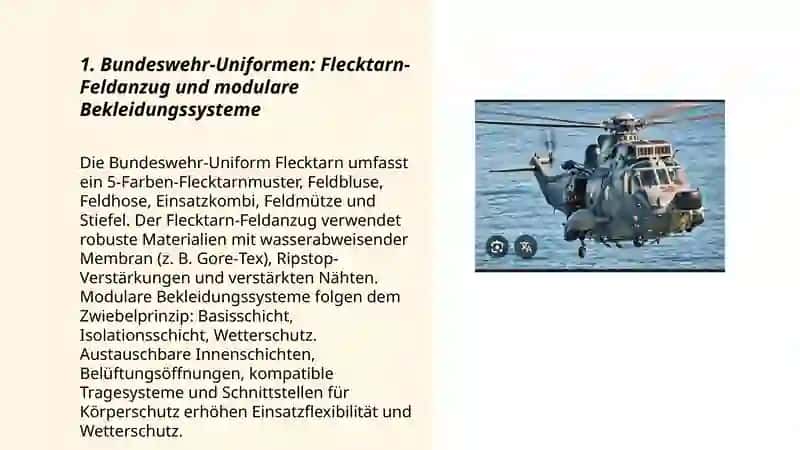 Bundeswehr harbiy xizmatchining kiyim-kechak va anjomlari shaxsiy himoya vositalari 3