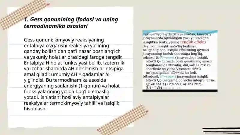 Gess qonuni va undan kelib chiqadigan xulosalar 3