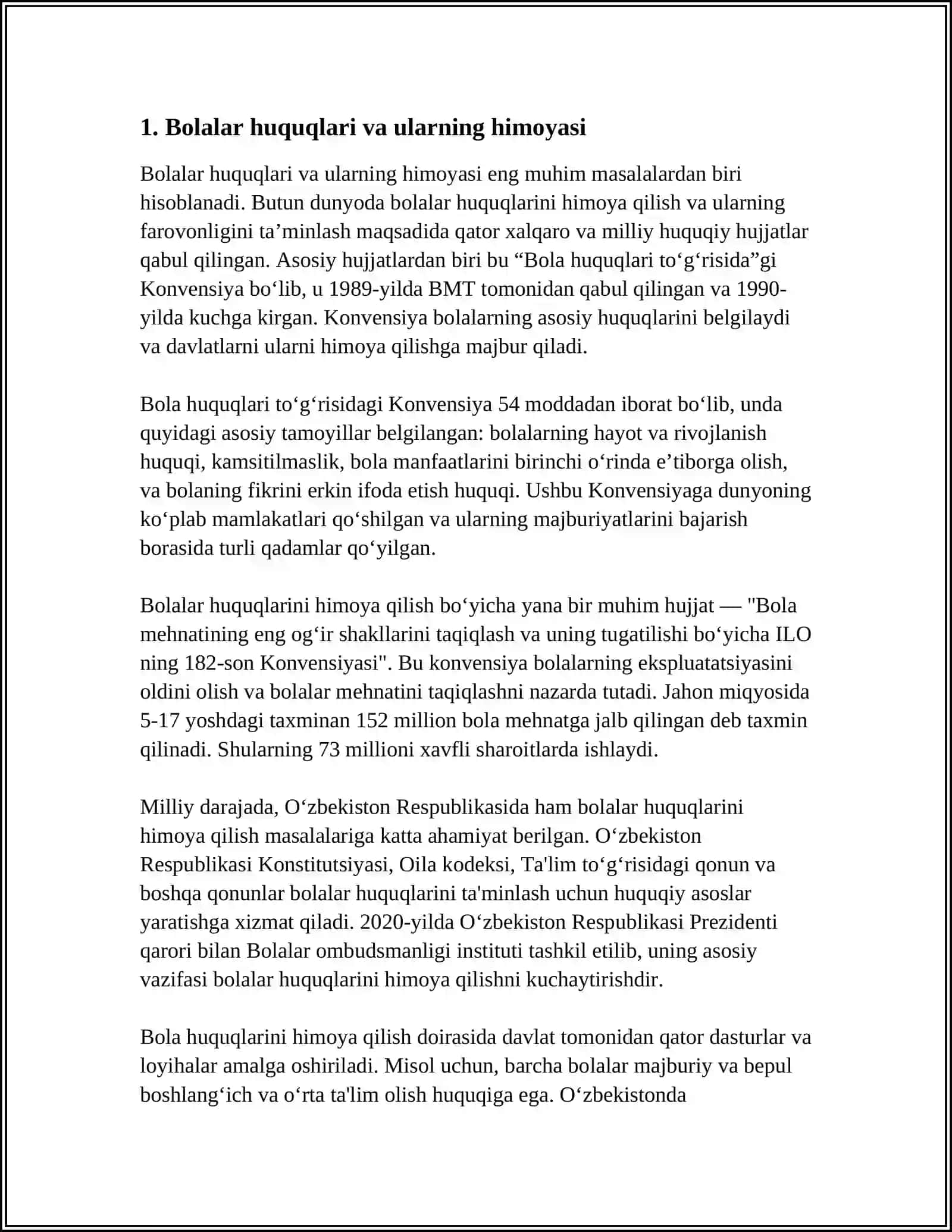 ISTEMOLCHILAR HUQUQLARINING USTUNLIGI 3