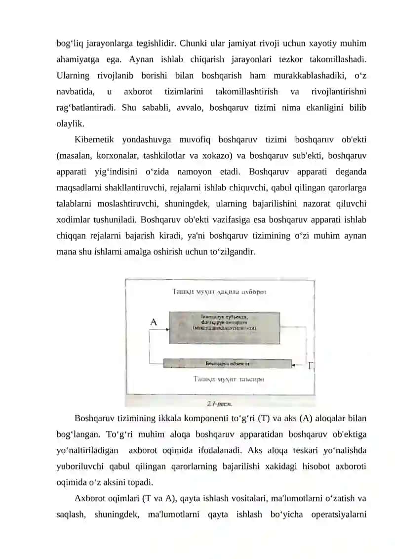 Axborot tizimlari haqida tushuncha 3