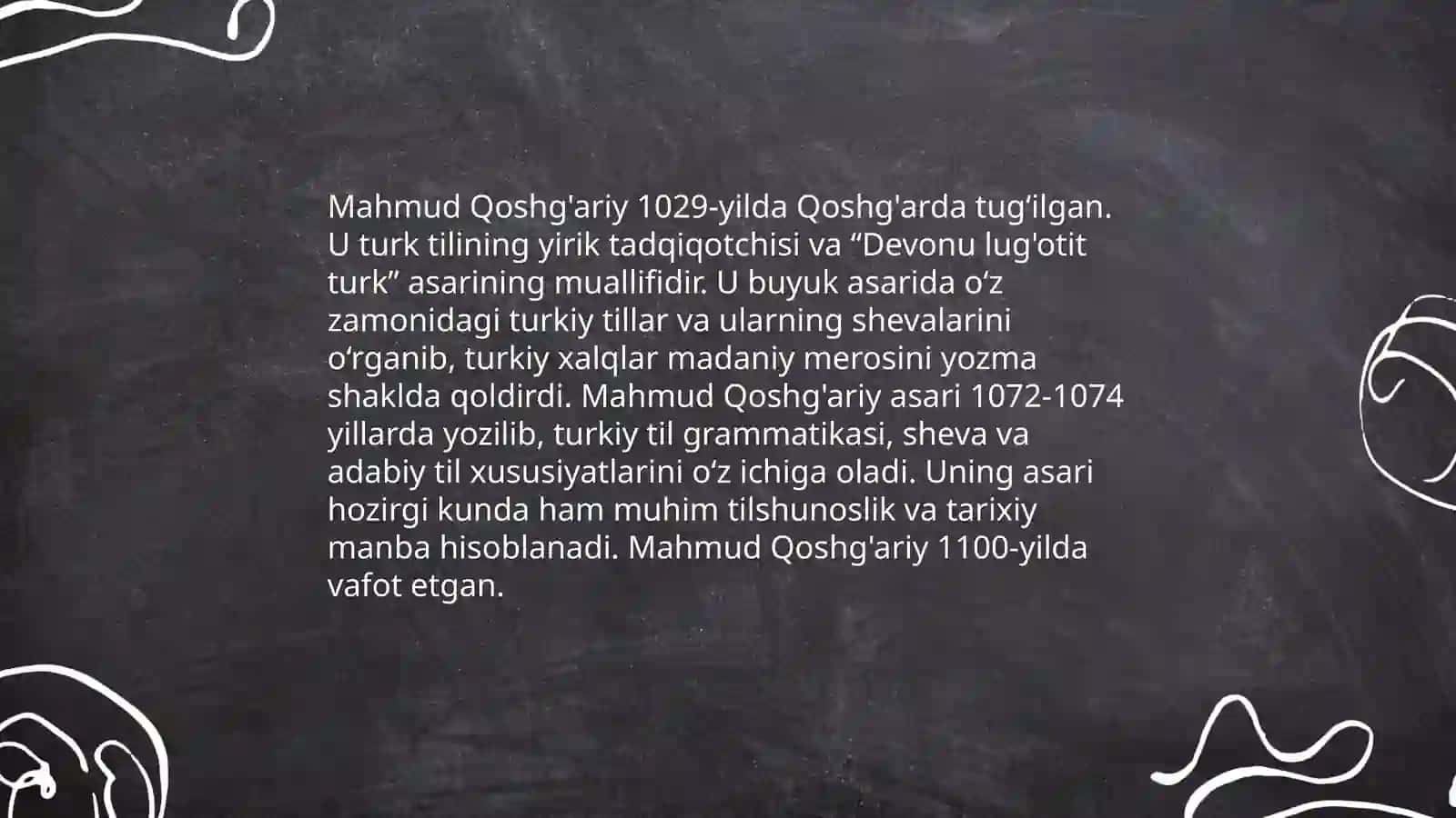 Mahmud Qoshg'ariy "Devoni lug'ati turk" 3
