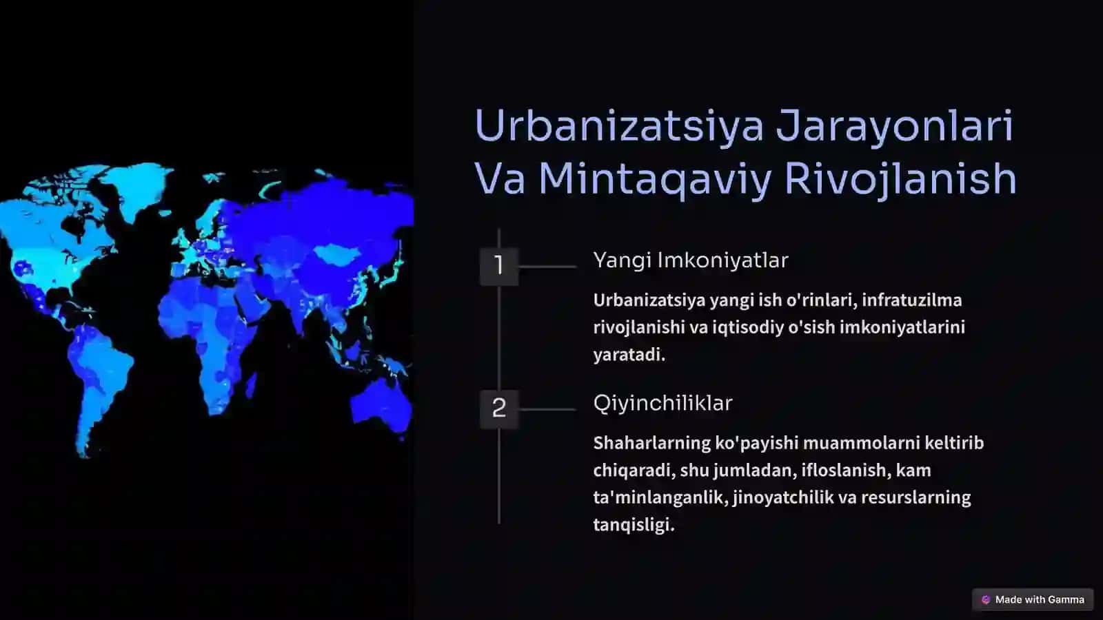 Dunnoda Urbanizatsiya Jarayonlarining Mintaqaviy Xususiyatlari 3