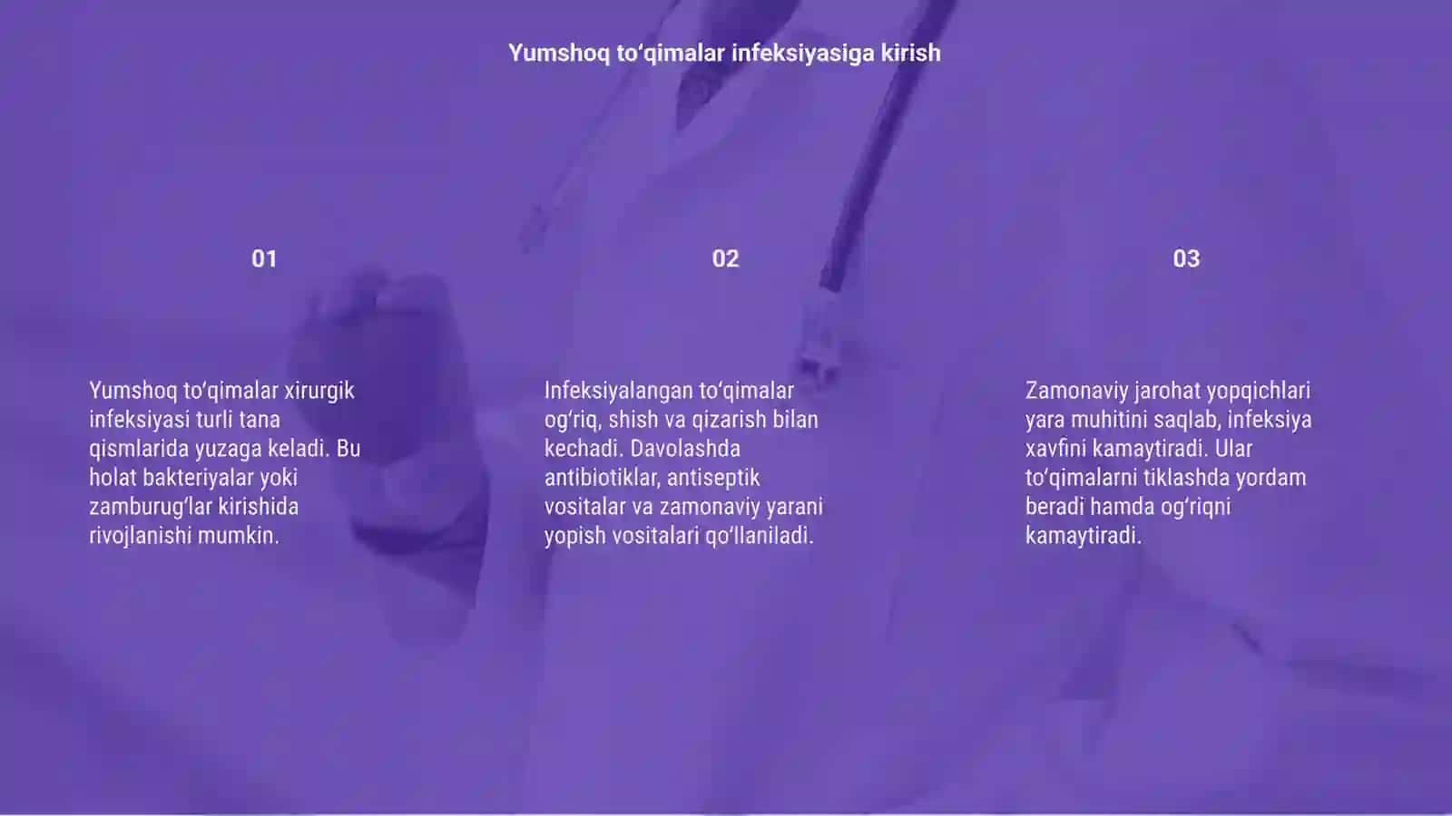 Yumshoq to‘qimalar xirurgik infeksiyasi 3