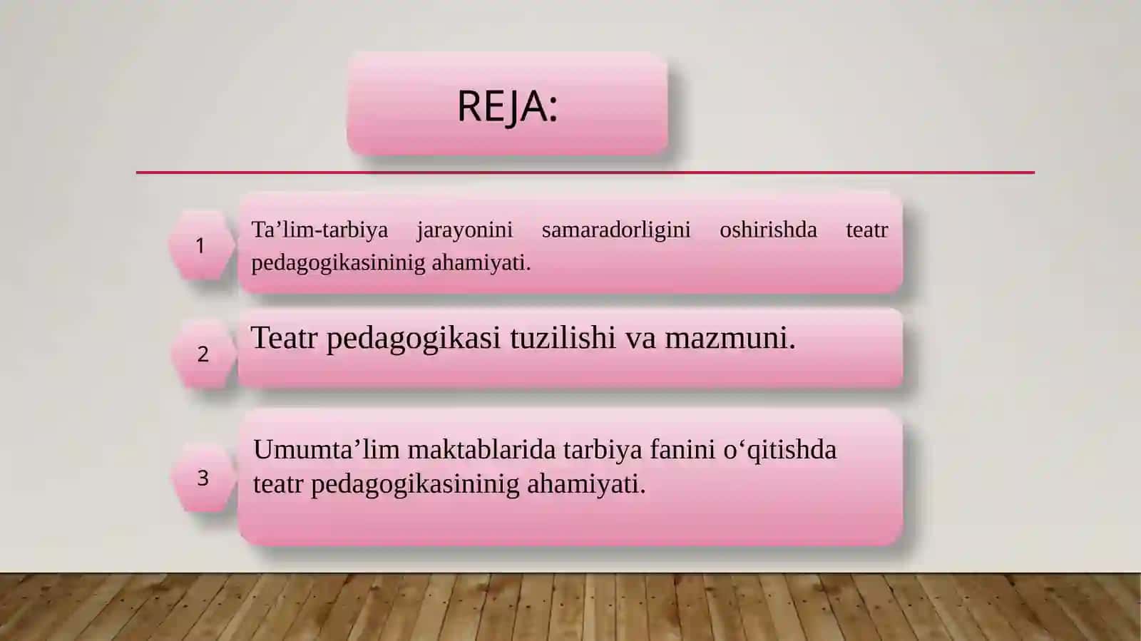 Teatr pedagogikasi imkoniyatlaridan foydalanish 3