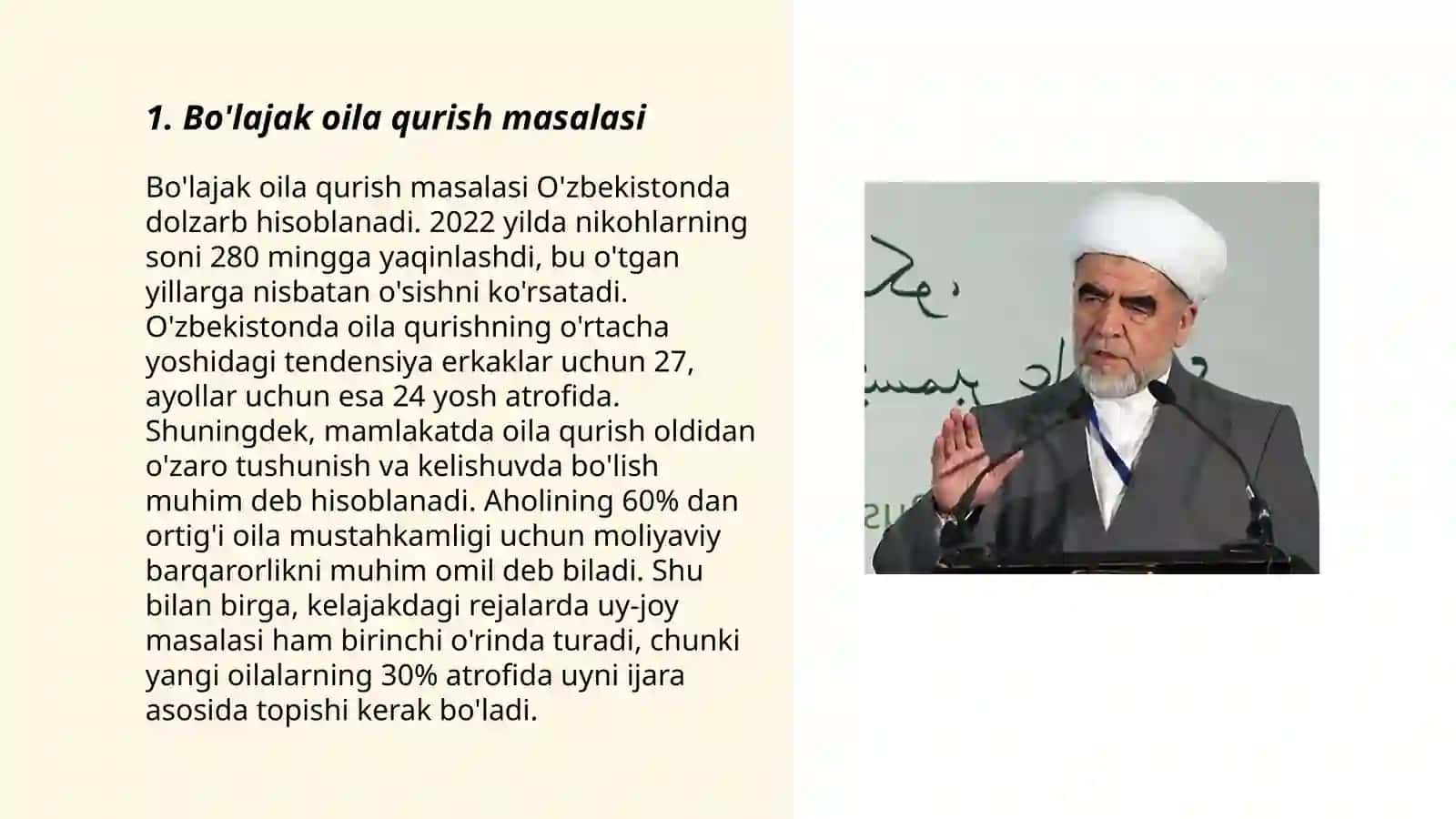Bo'lajak oila qurish masalasi 3