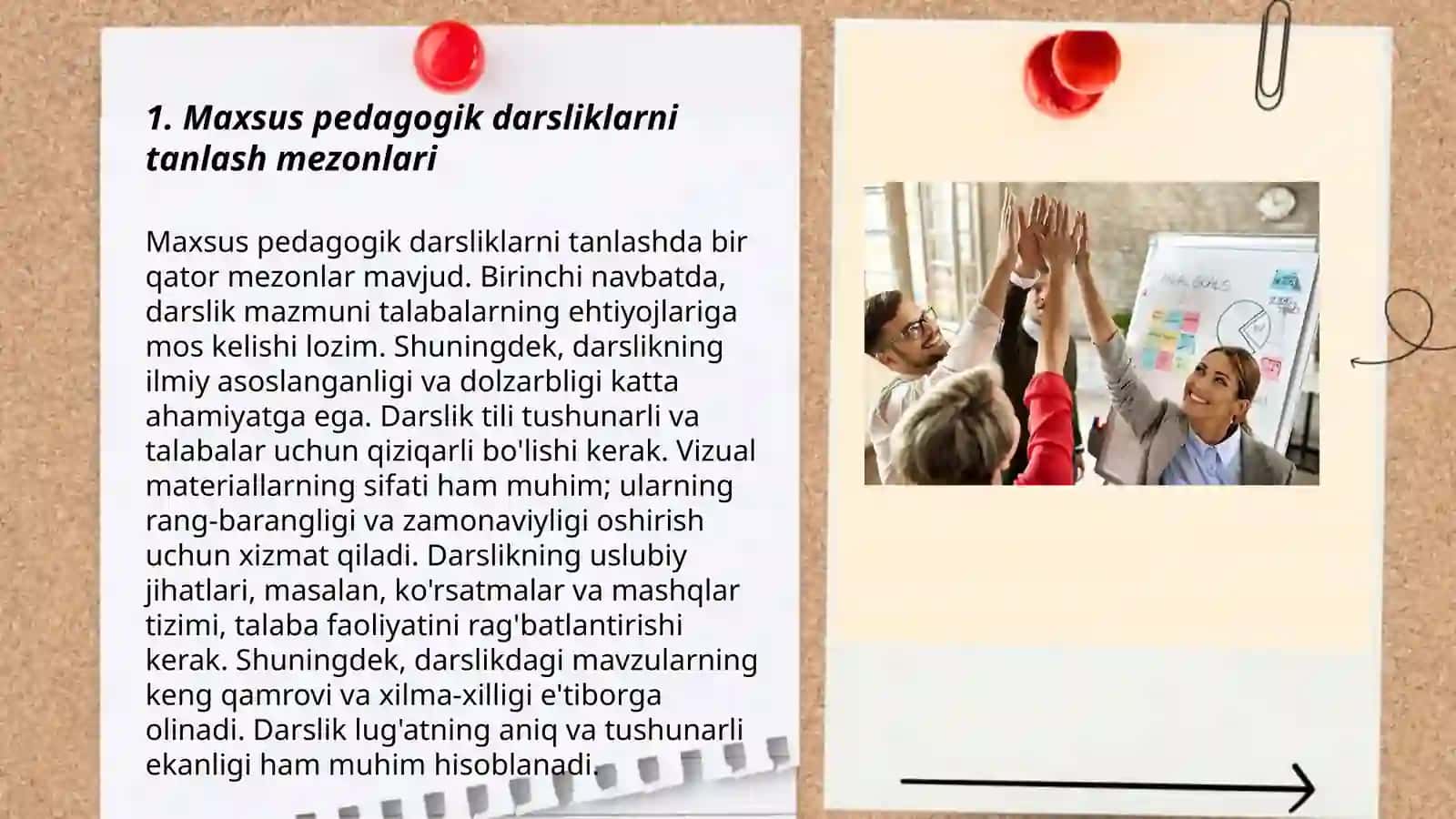 Maxsus pedagogik darsliklarni tanlash mezonlari 3