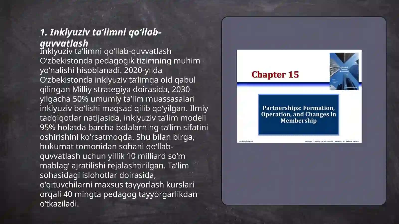 Inklyuziv taʼlim boʻyicha hamkorlik loyihasi 3