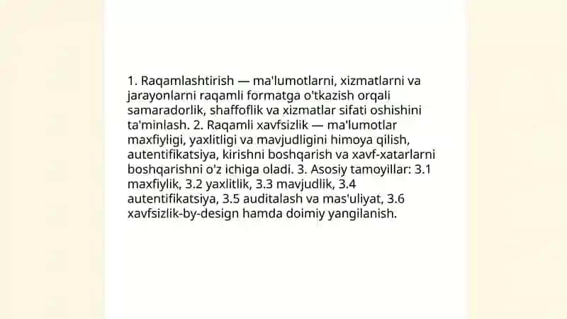 Jamiyat va davlat rivojida raqamlashtirish va raqamli xavfsizlikning ahamiyati 3