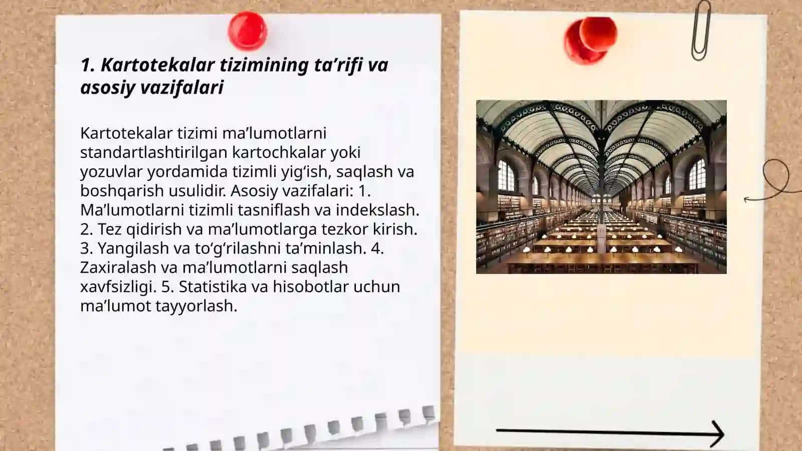 Kartotekalar tizimi: turlari, vazifalari va tuzish prinsiplari 3