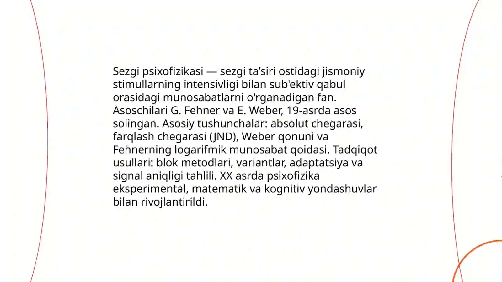 Sezgi psixofizikasi 3