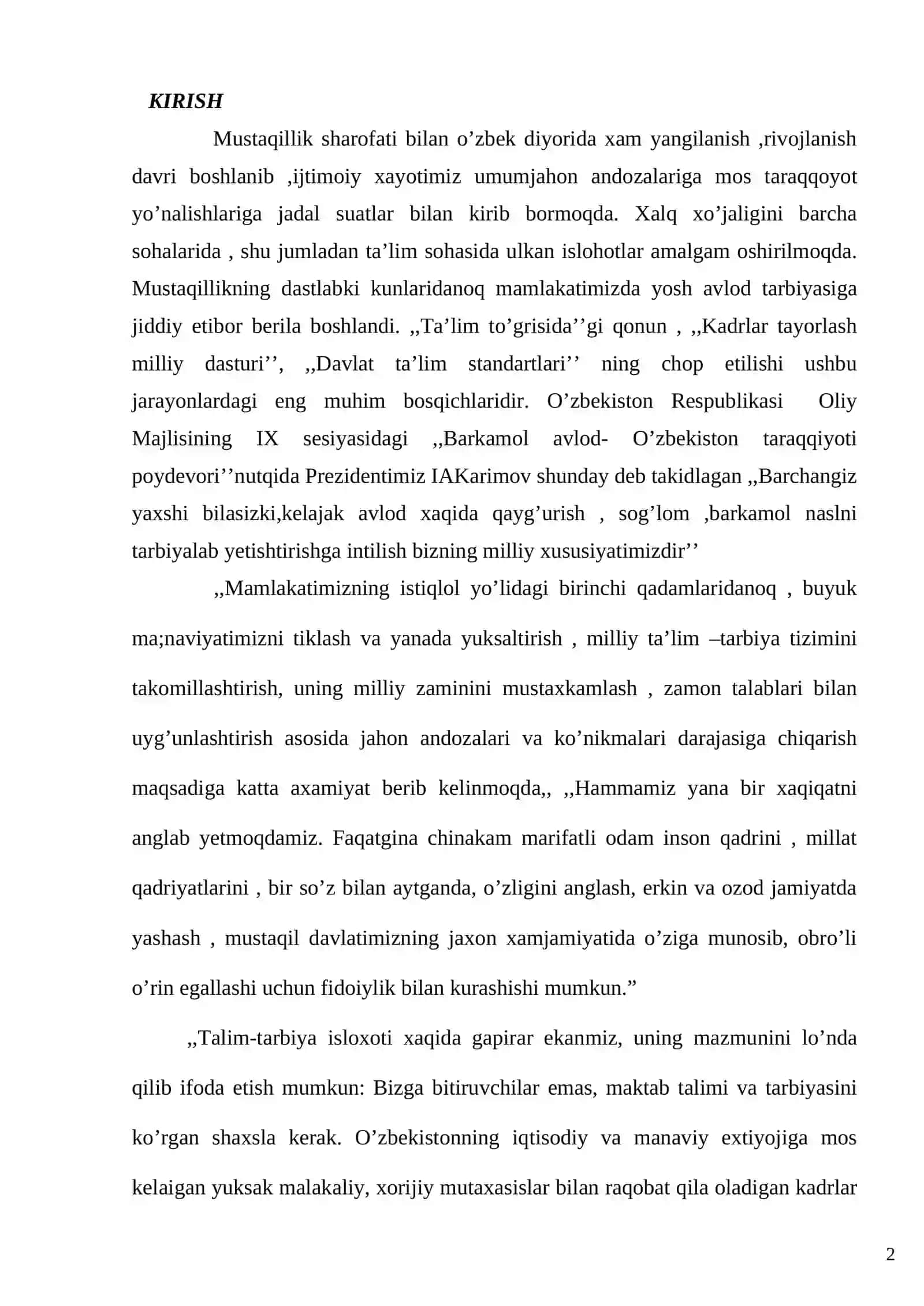 Maktab o’quvchilariga yozish texnikasi va yozma nutqni o’rgatish usullari 3