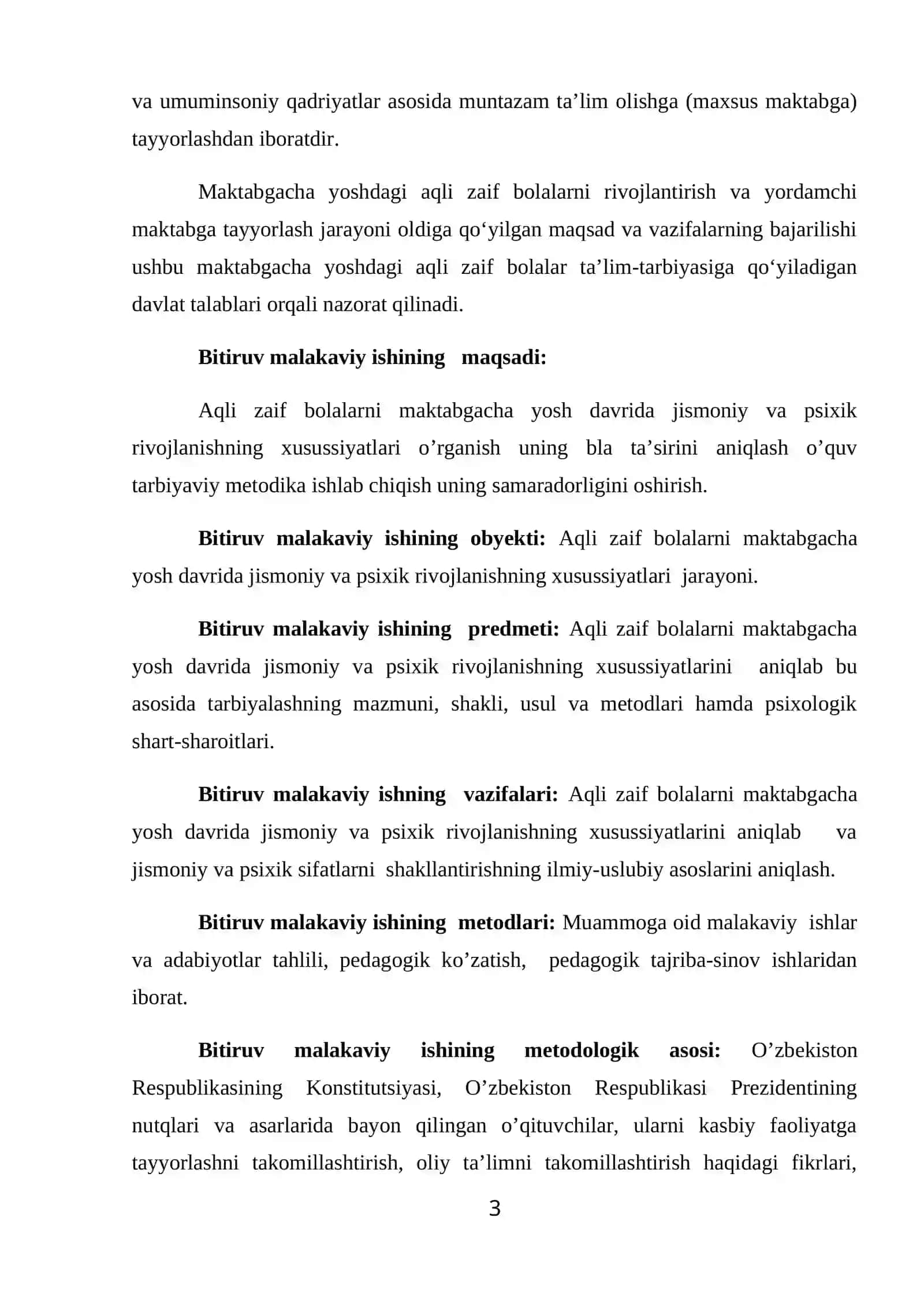 Aqli zaif bolalarni maktabgacha yosh davrida jismoniy va psixik rivojlanishning xusussiyatlari 3