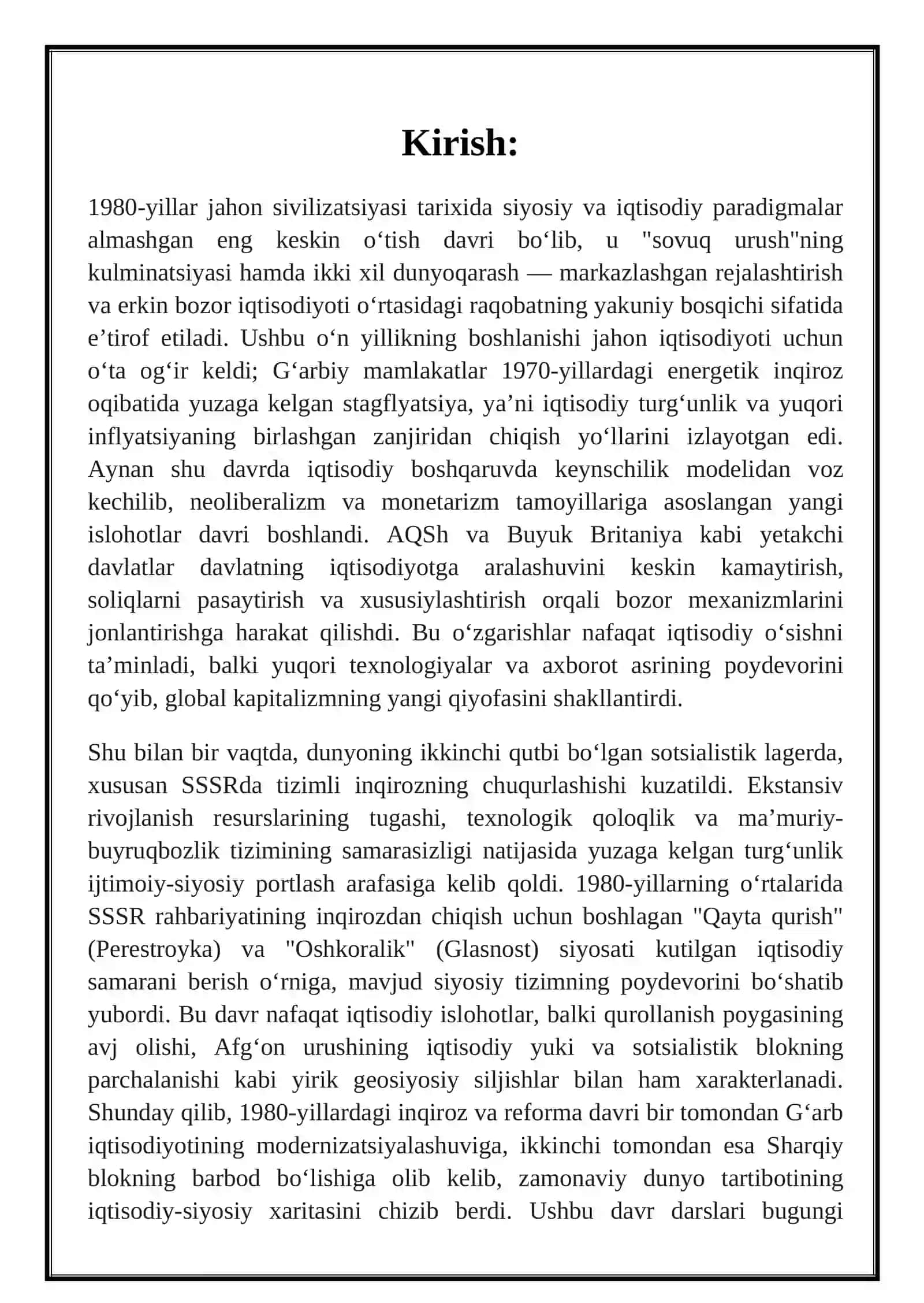 1980-yillardagi iqtisodiy-siyosiy inqiroz va reforma davri 3