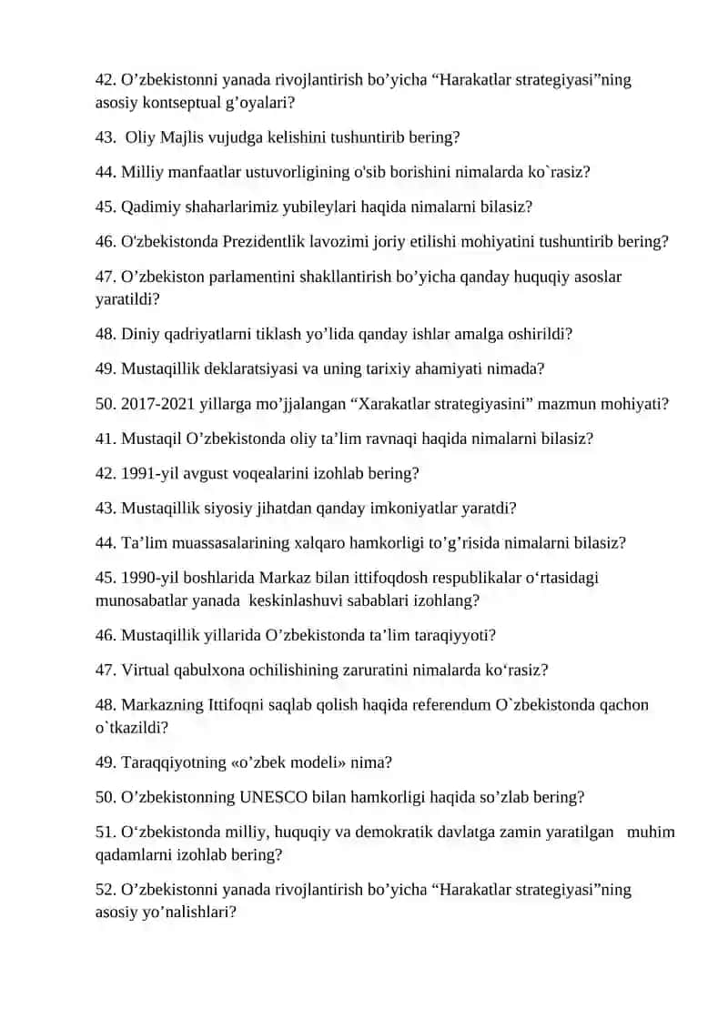 O’zbekistonning eng yangi tarixi 3