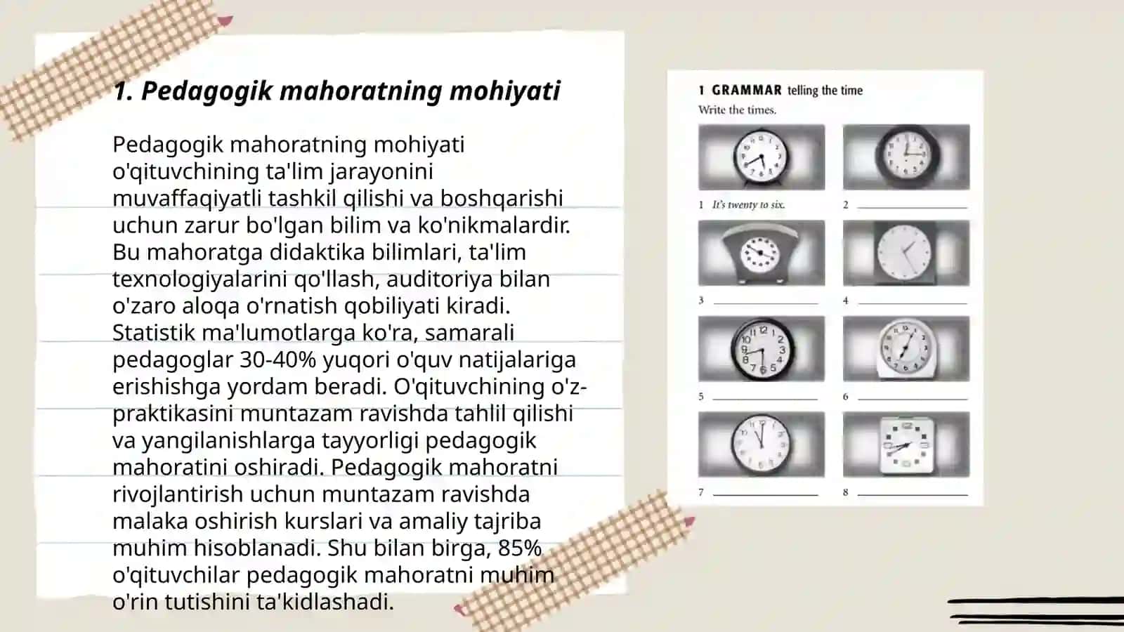 Pedagogik mahorat asoslari va uning tarkibiy qismlari 3