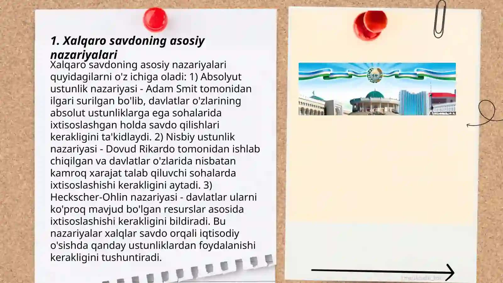 Xalqaro savdo nazariyalari 3