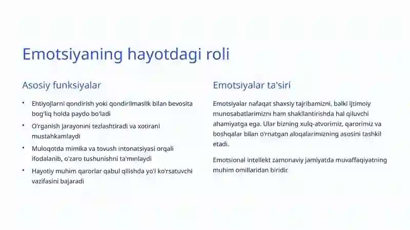 Emotsiya va His-Tuyg'ular: Inson Ruhining Sirli Dunyosi 3