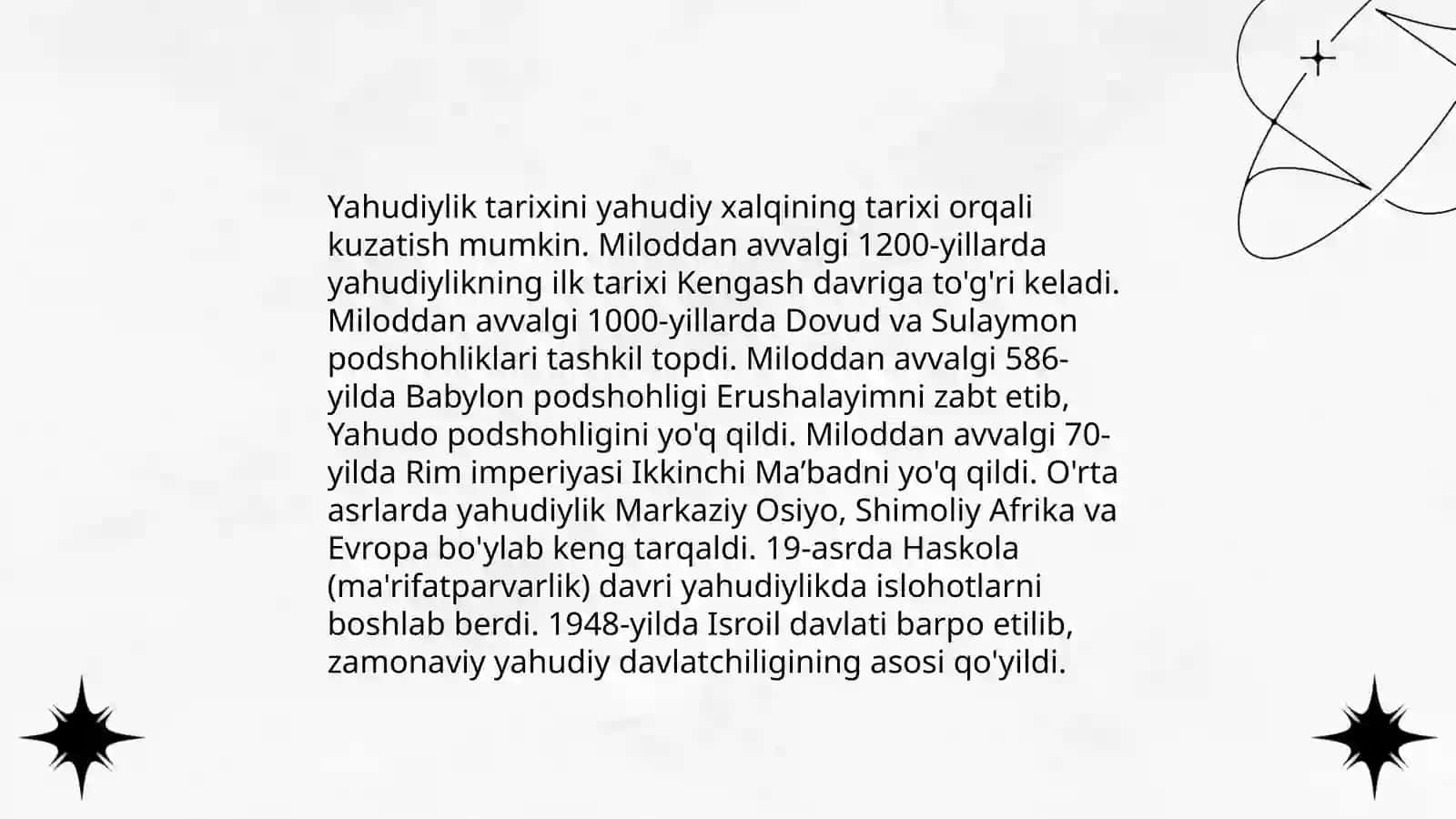 Yahudiylik taʼlimoti va muqaddas kitobi 3