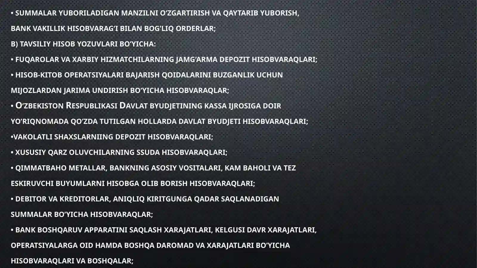 Ichki bank nazorati va uning turlari 3
