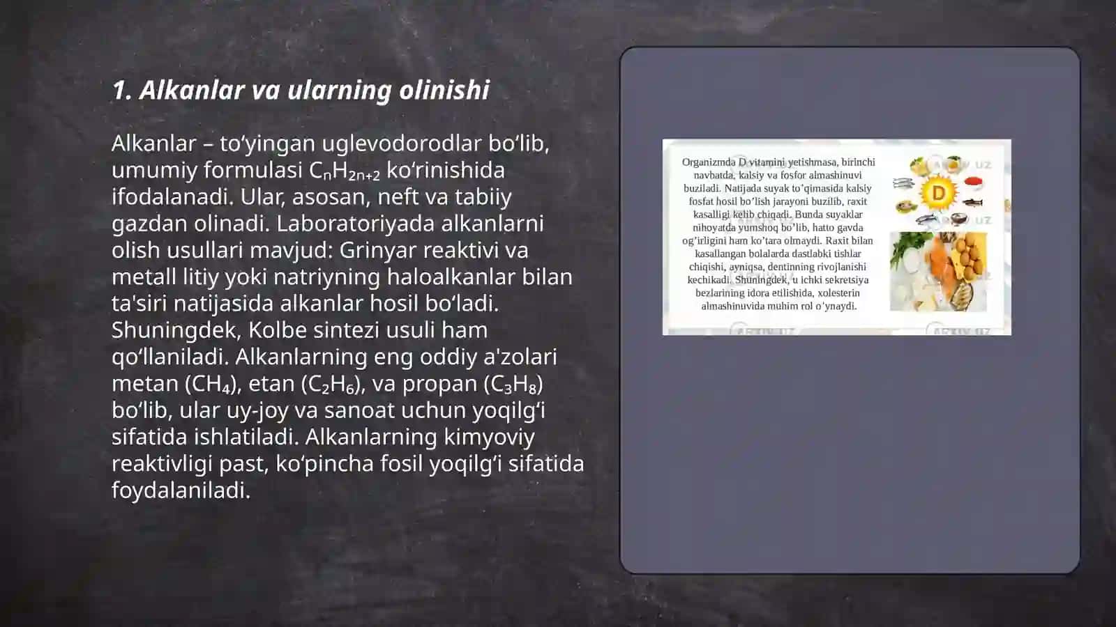 Mis organik birikmalar olinishi fizik va kimyoviy xossalari 3