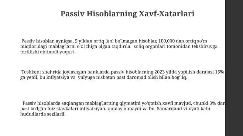Passivlar hisobi 3
