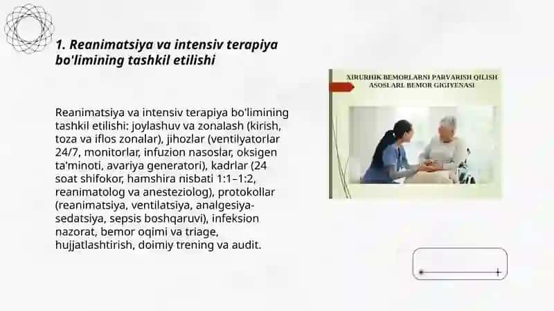 Ogʻir bemorlar parvarishi va reanimatsion yordam asoslari 3