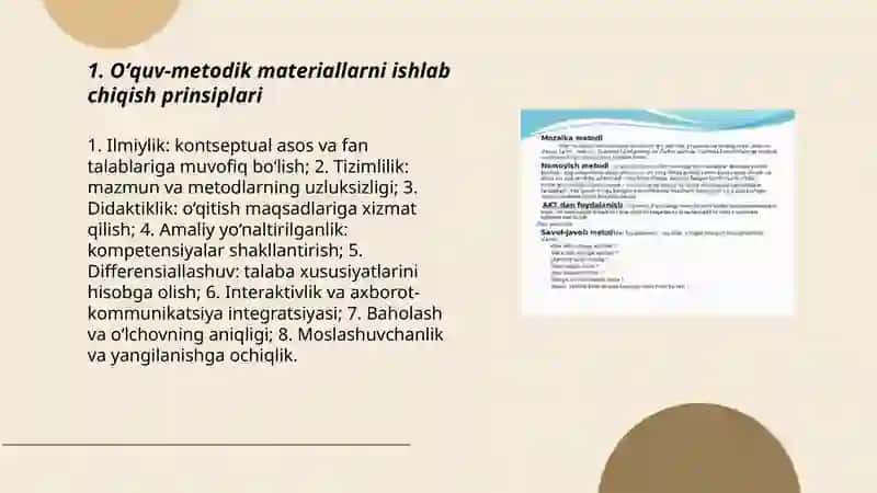Oʻquv metodik materiallar 3
