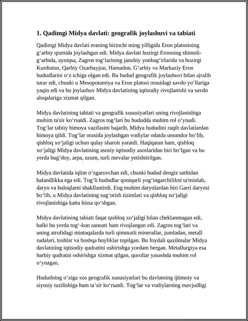 QADIMGI MIDIYA VA ELAM DAVLATLARI 3