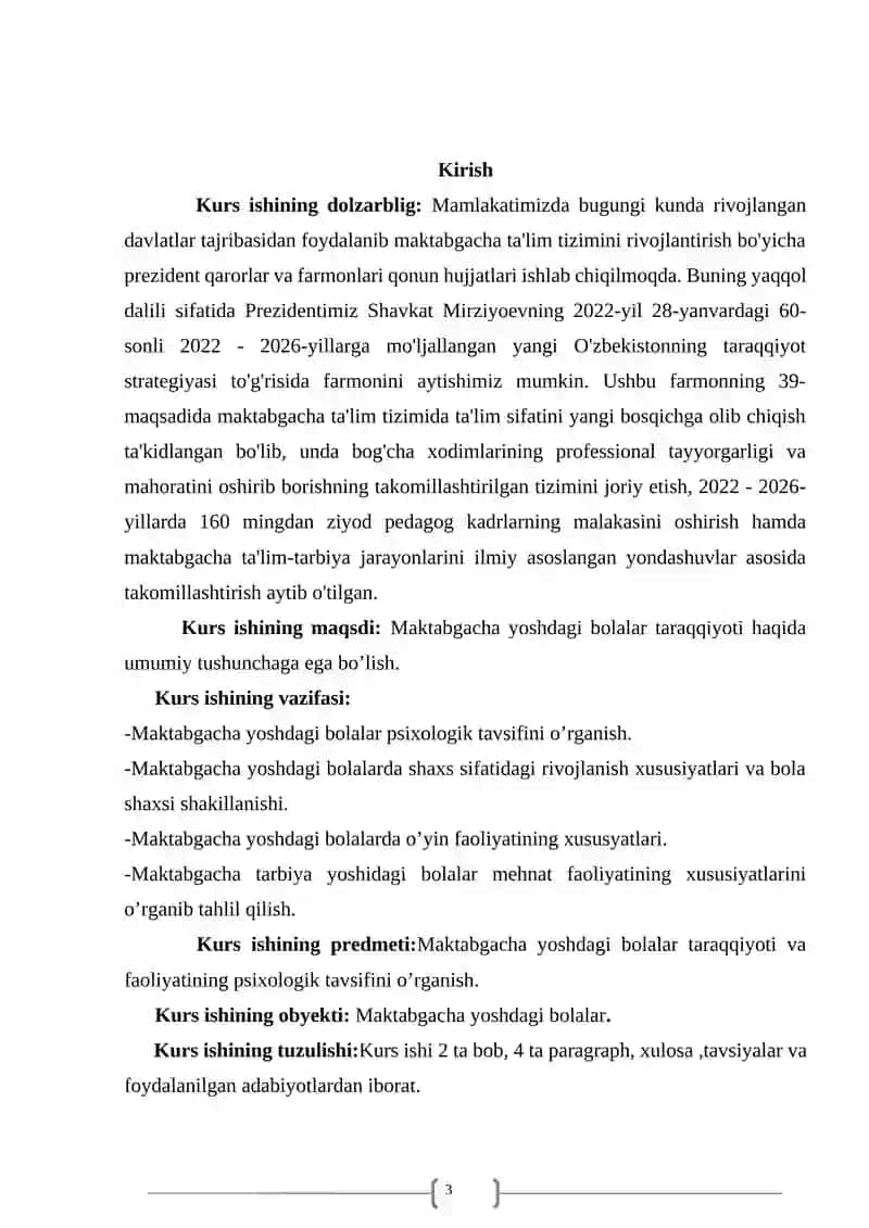 Maktabgacha yoshdagi bolalar taraqqiyoti va faoliyatining psixologik tavsifi 3