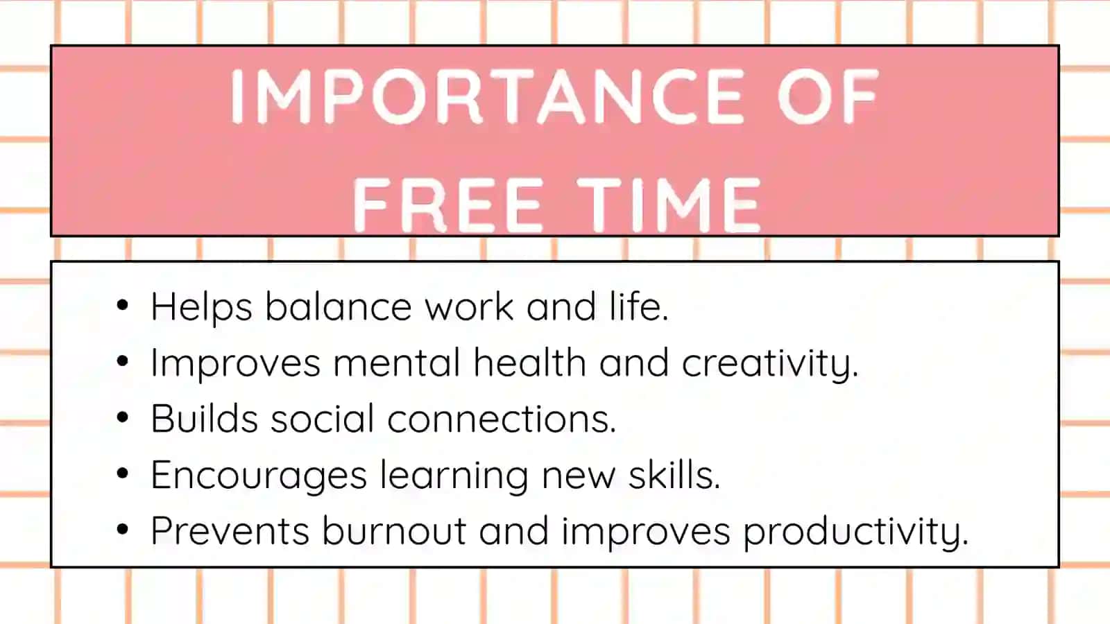 Free time activities ppt 3