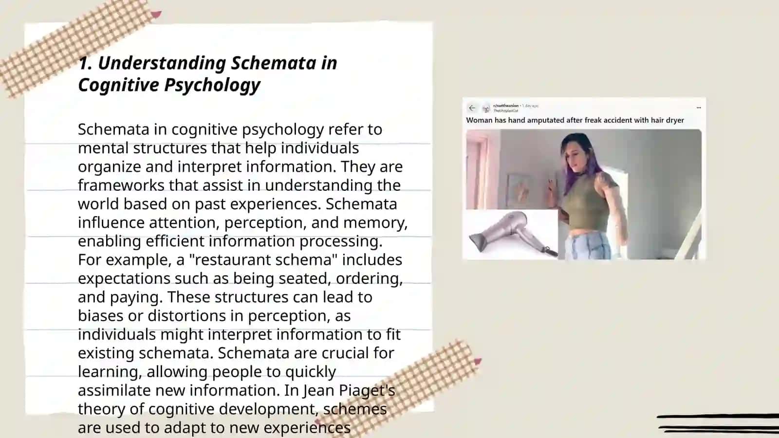 Scrips. Scenario. Schemata. Mental models 3