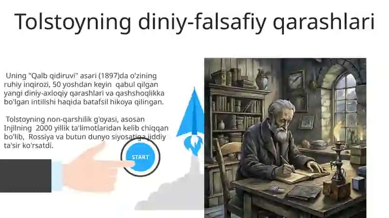 Lev Tolostoy hayoti Vay ijodi 3