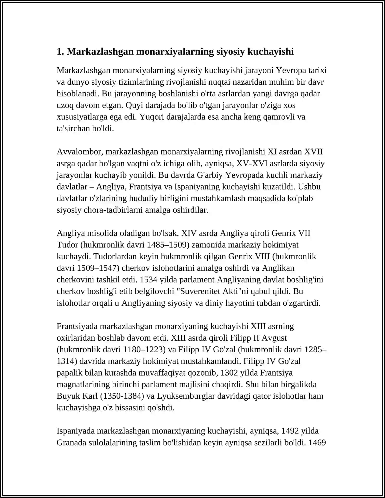 MERKANTILIZM ILK-IQTISODIY MAKTABNING VUJUDGA KELISH SHART-SHAROYITLARI 3
