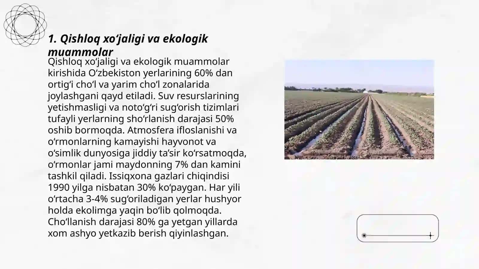 Qishloq xojaligi ekologiyasi 3