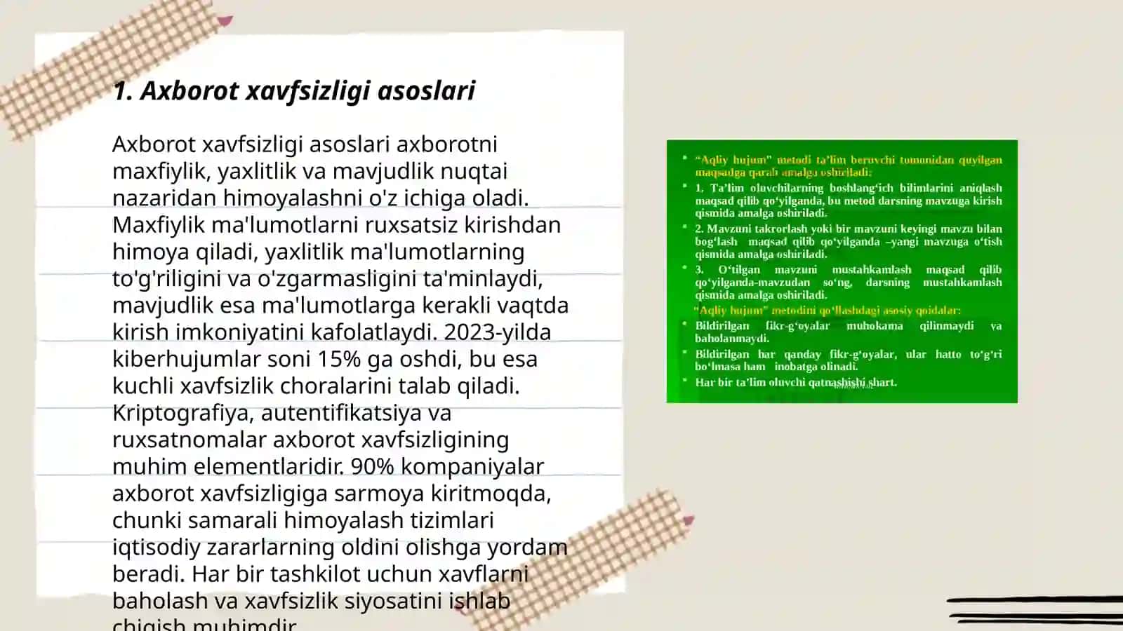 Oʻquvchi yoshlarda axborot xafsizligi koʻnikmalarini shakllantirishning ijtimoiy pedagogik moxiyati 3