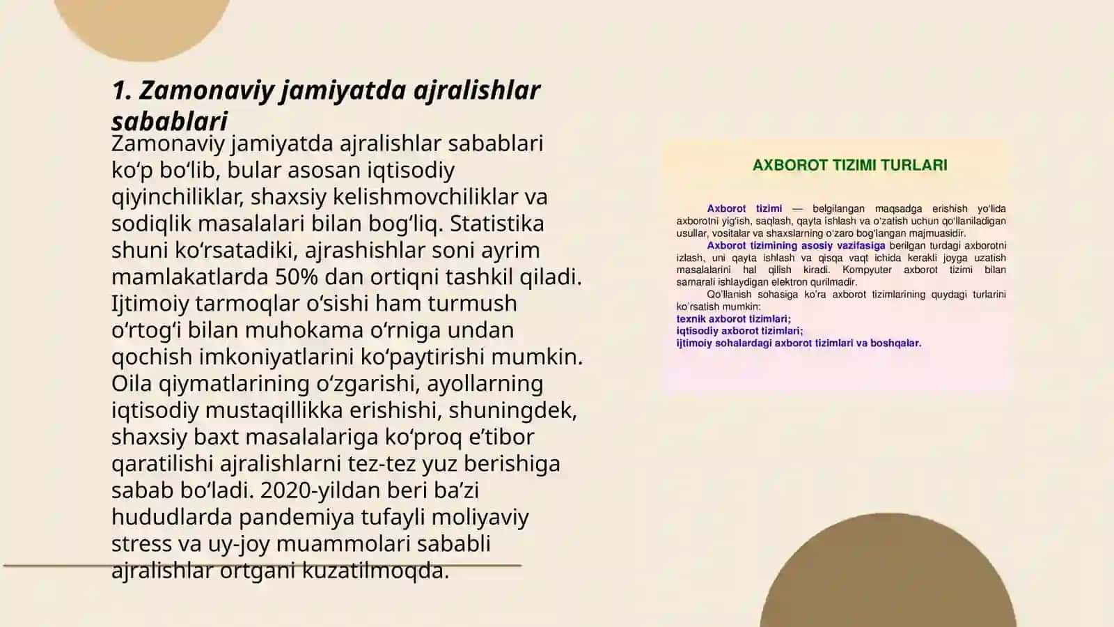 Zamonaviy jamiyatda ajralishlar va uning oqibatlari 3